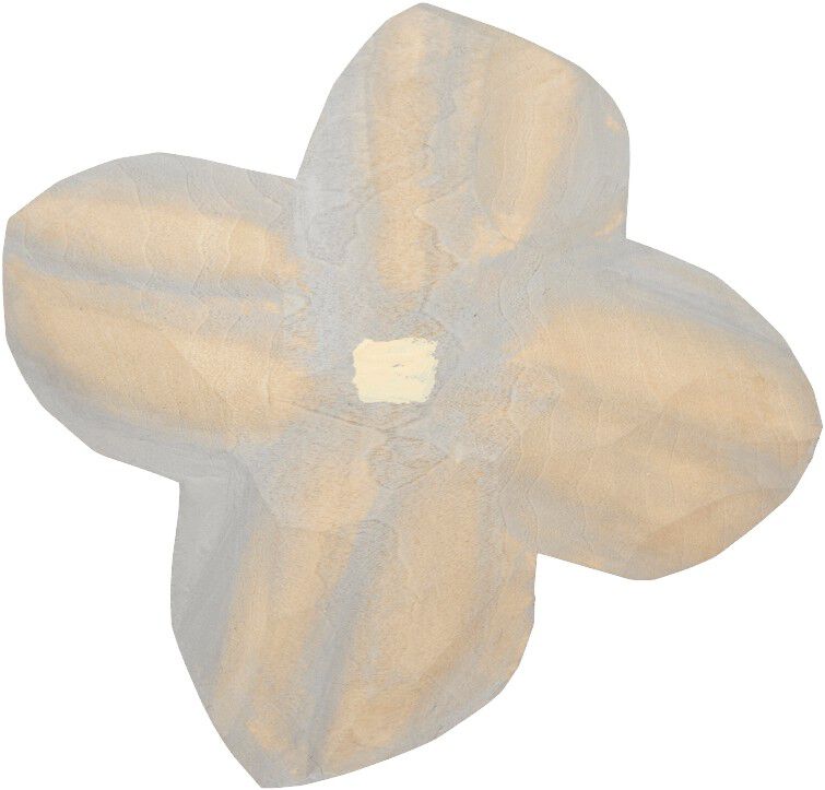 Poesie Hand-carved Hook - Mist Blue