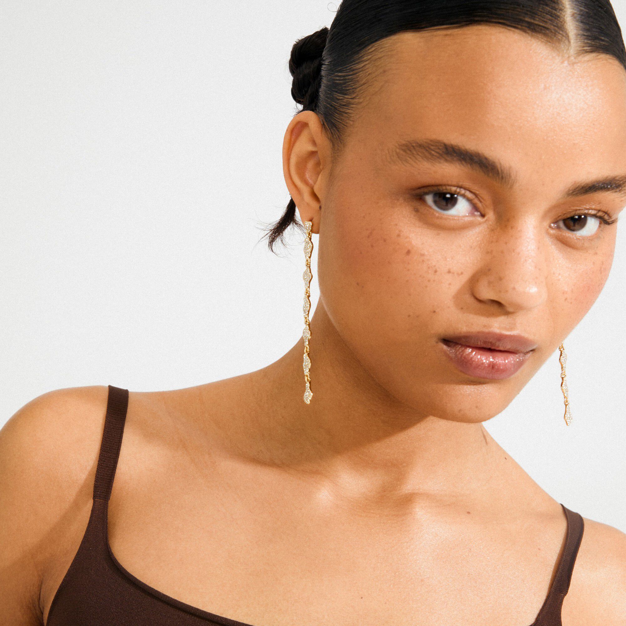 BASIL &oslash;reringe guldbelagt