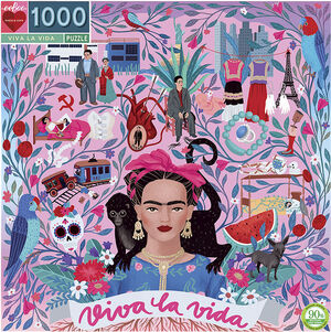 eeBoo - Puslespil 1000+ brk - Viva la Vida