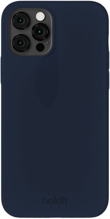 Silicone Case iPhone 12/12 Pro Midnight Blue
