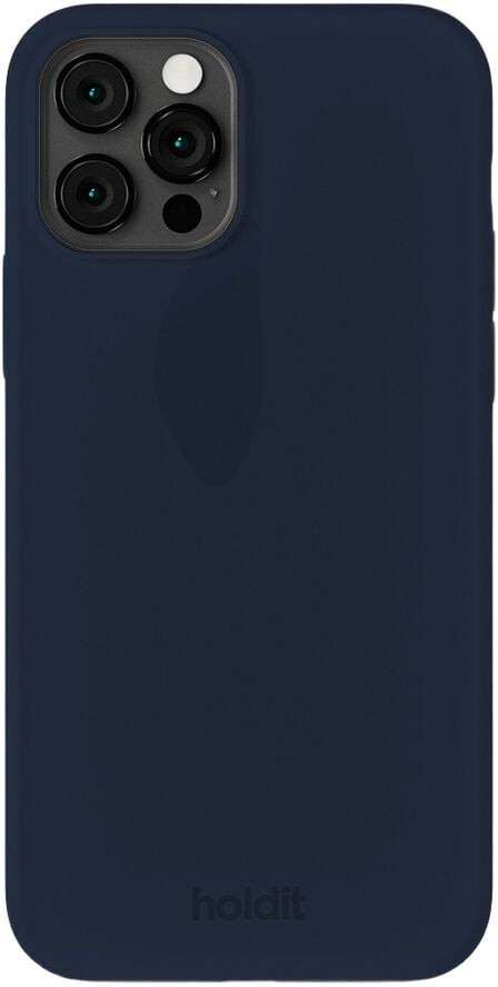 Silicone Case iPhone 12/12 Pro Midnight Blue