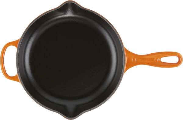 Stegepande i støbejern 23cm Volcanic