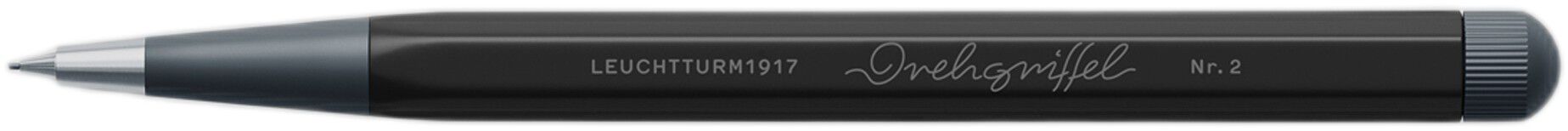 Leuchtturm1917 Drehgriffel Nr 2 stiftblyant 0,7mm Black 3661