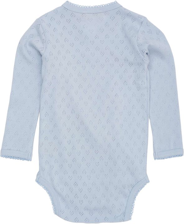 POINTELLE HEART CROSSOVER BODY LS