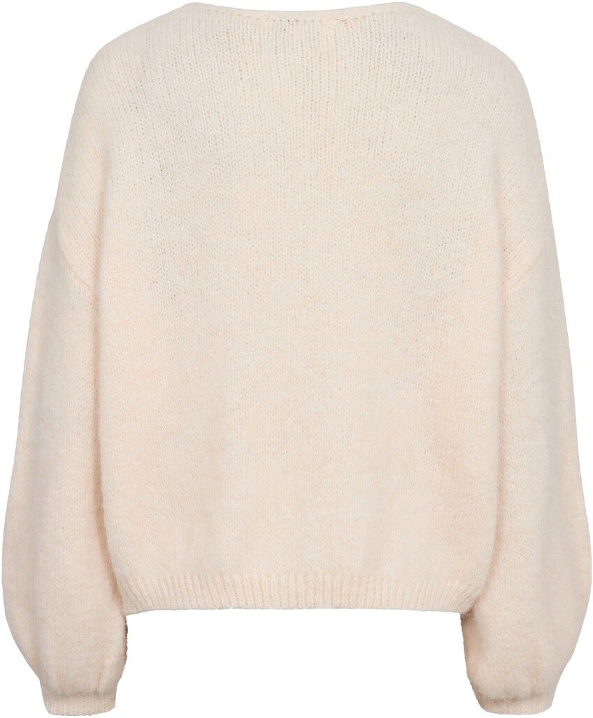 Knit med V-hals