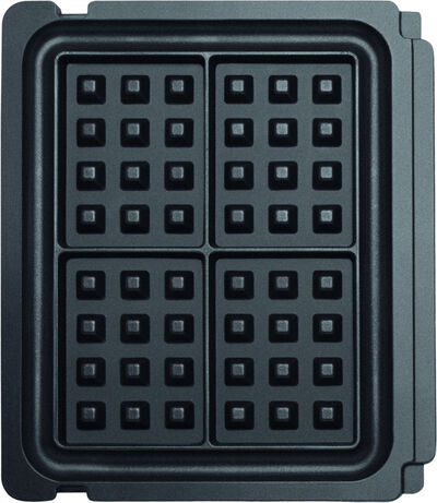 No-mess waffle plates for SGR 700