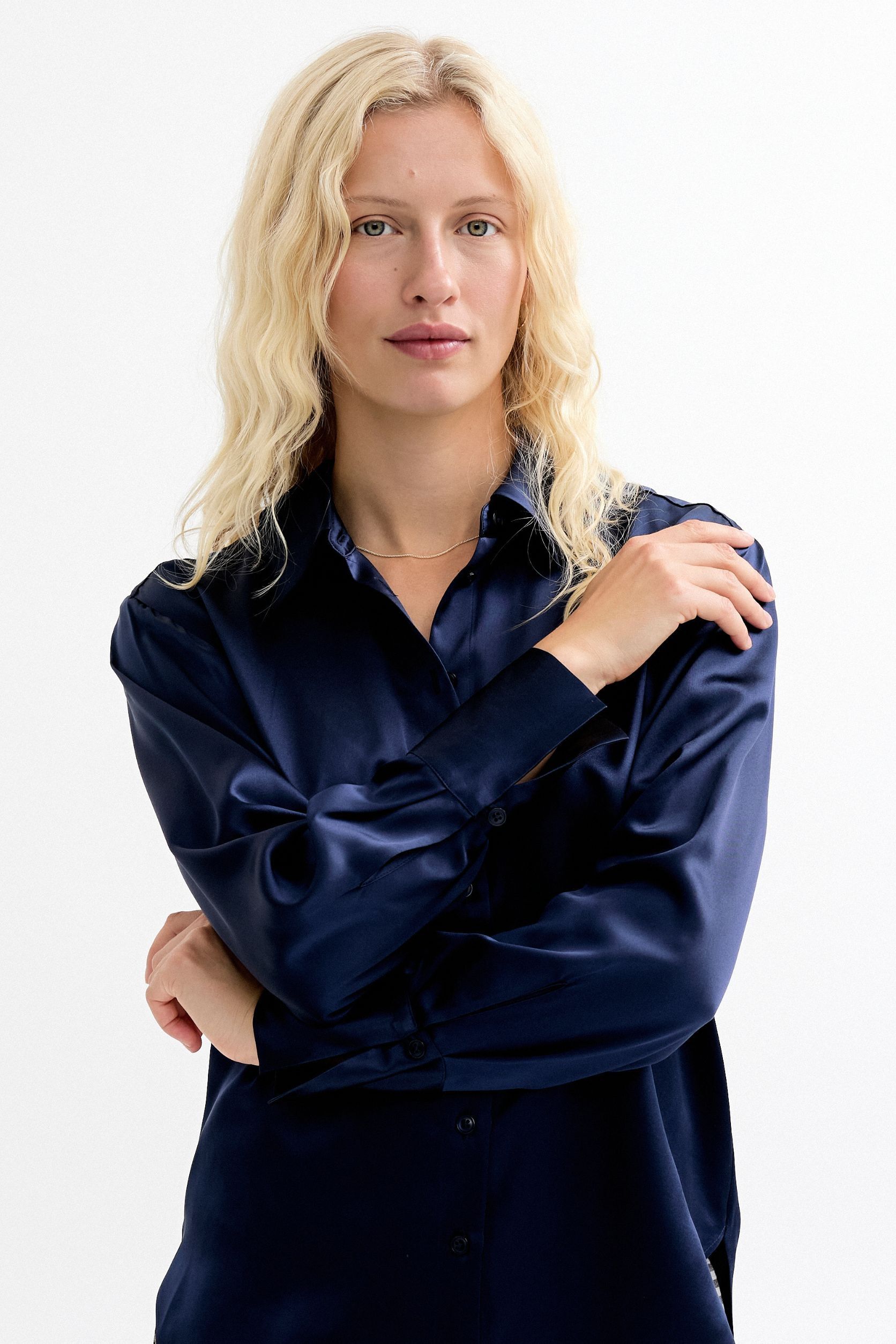 Gia 1 Skjorte - 100% Silke