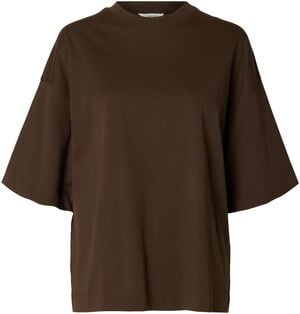 SLWCOLWOMAN 2/4 OVERSIZED TEE NOOS