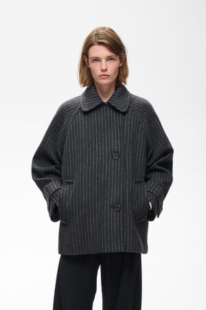 THORAIW MINONA COAT PINSTRIPED