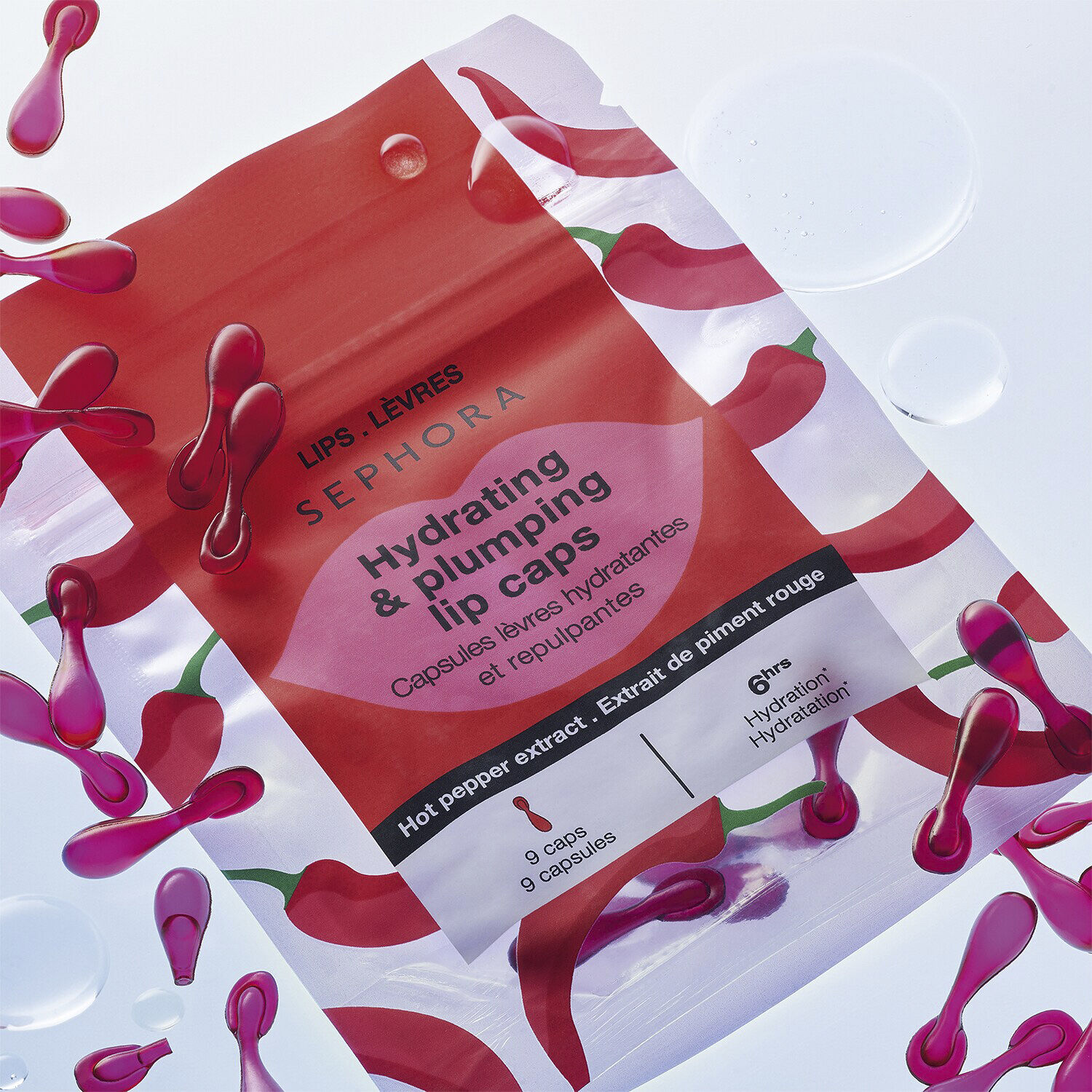 Fugtgivende og fyldgivende l&aelig;bekapsler - Lille kapsel, Stor volumen