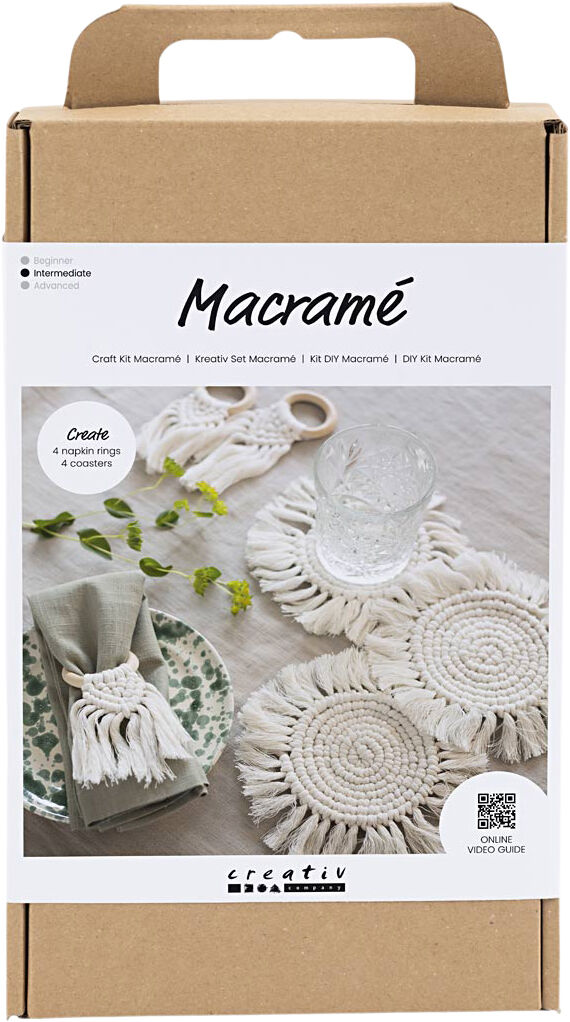DIY Kit Macram&eacute;, Borddekoration