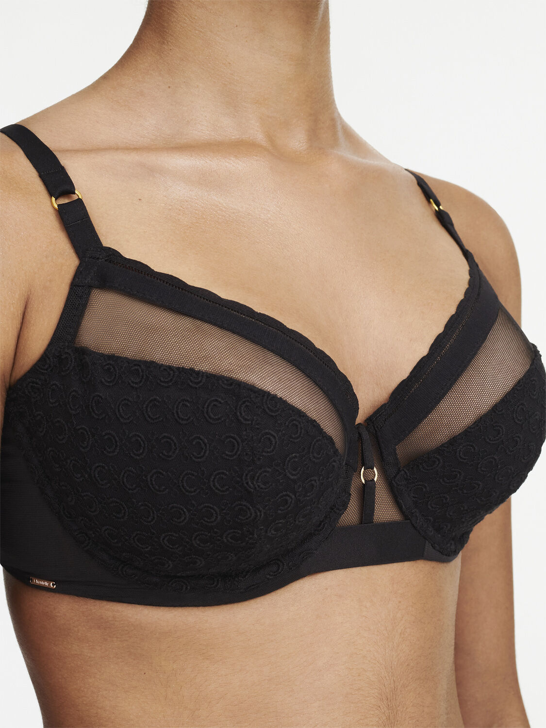 Monogram Covering Underwired Bra