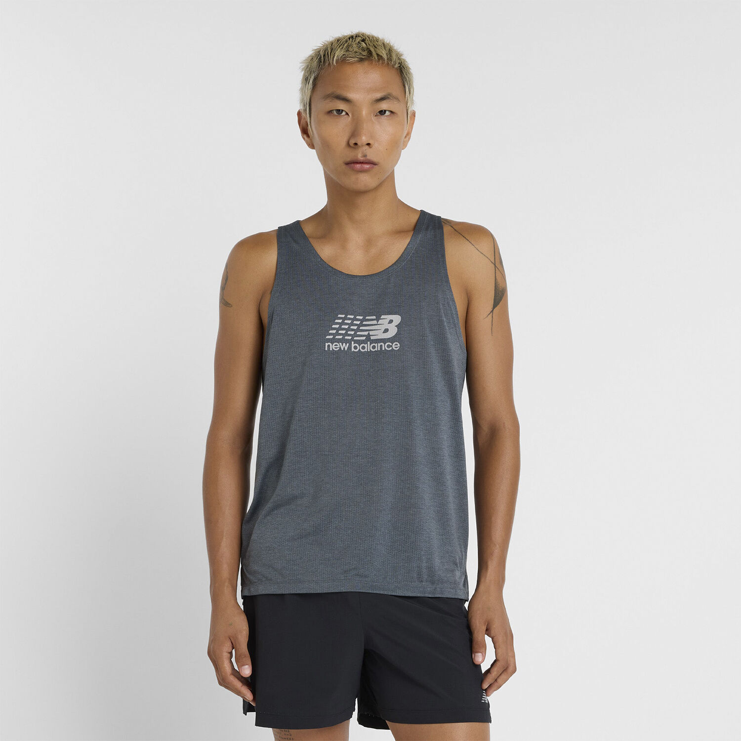 Athletics Reflective Graphic Tanktop
