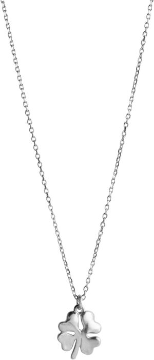 Necklace, Organic clover