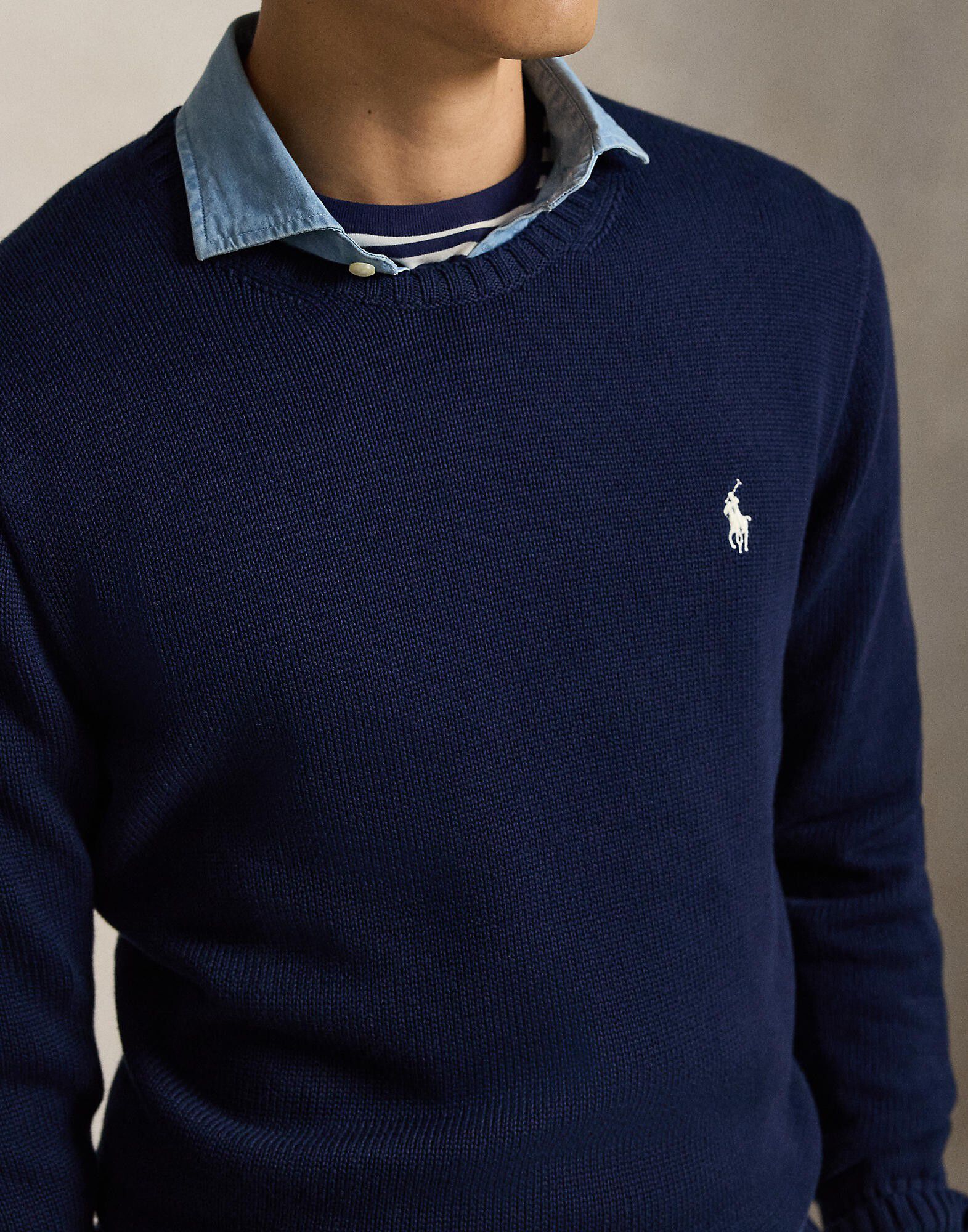 Cotton Crewneck Sweater
