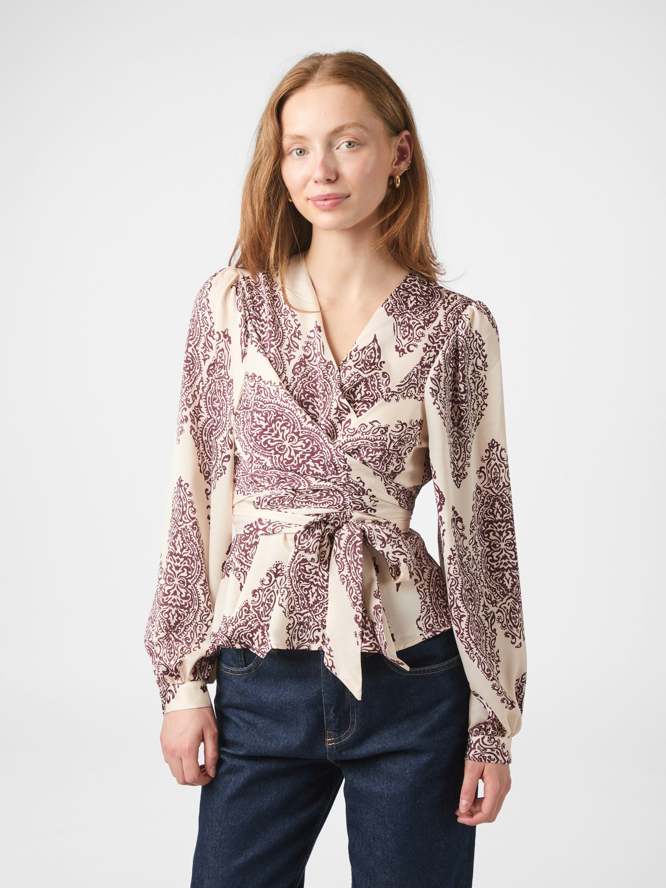 Rista Paisley Drop Blouse