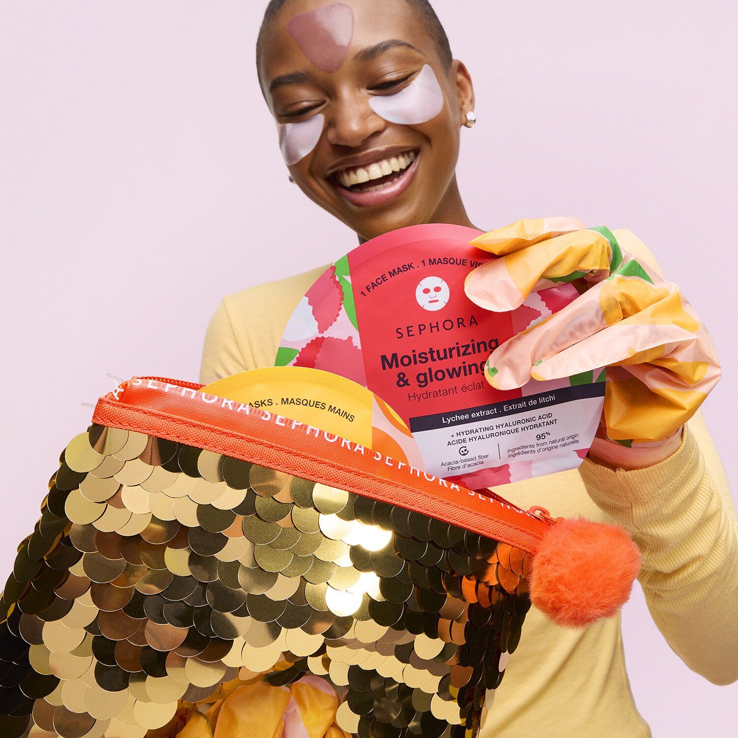 MAXI MASK KIT - 20 plejende masker fra hoved til t&aring;