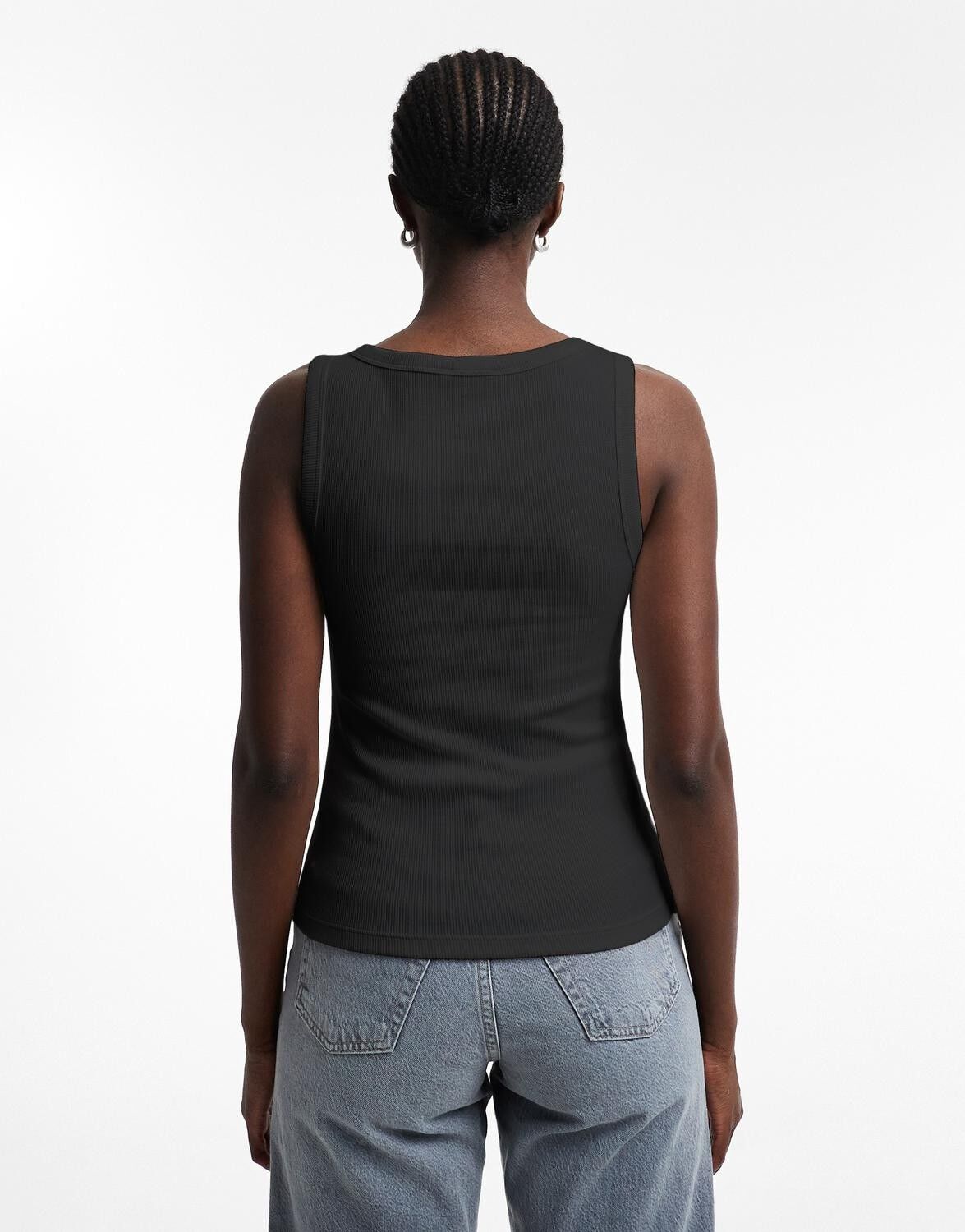 TSELLA SL STRIPE BUTTON RIB VEST JR