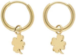 Four-leaf clover earrings