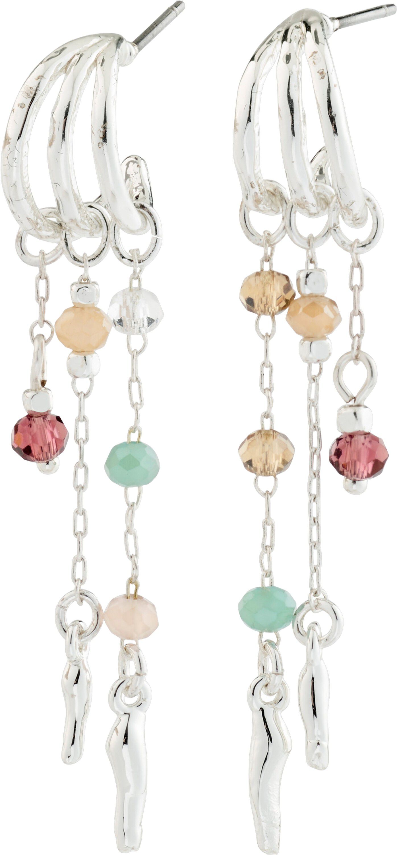 MORIN earrings silver-plated