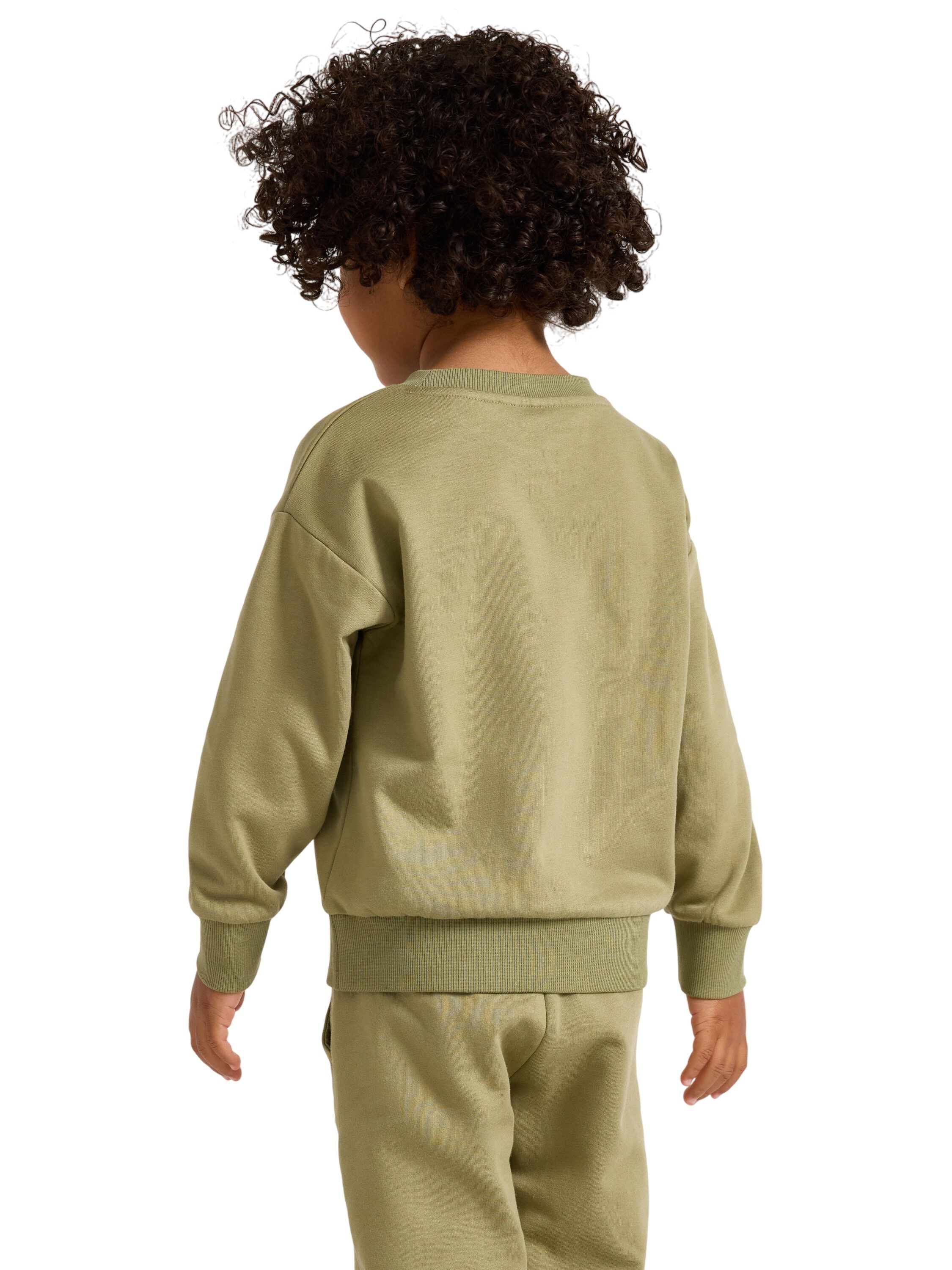 Comfy sweatshirt in cotton jersey w