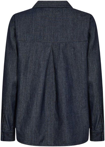 Curvy WA-CINDIA 2 Skjorte M&oslash;rk denim