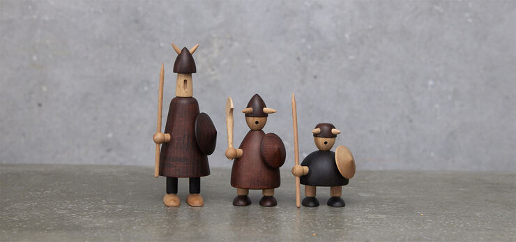 The vikings of Denmark - Set of 3