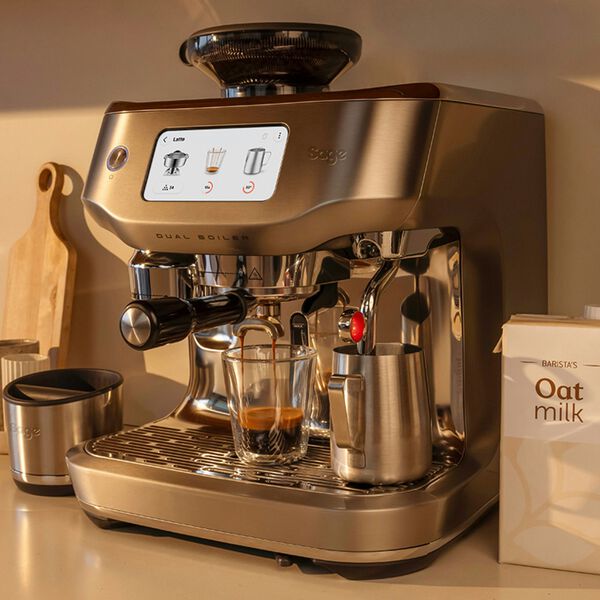 Sage SES 995 BSS Oracle Dual Boiler Espresso machine Brushed