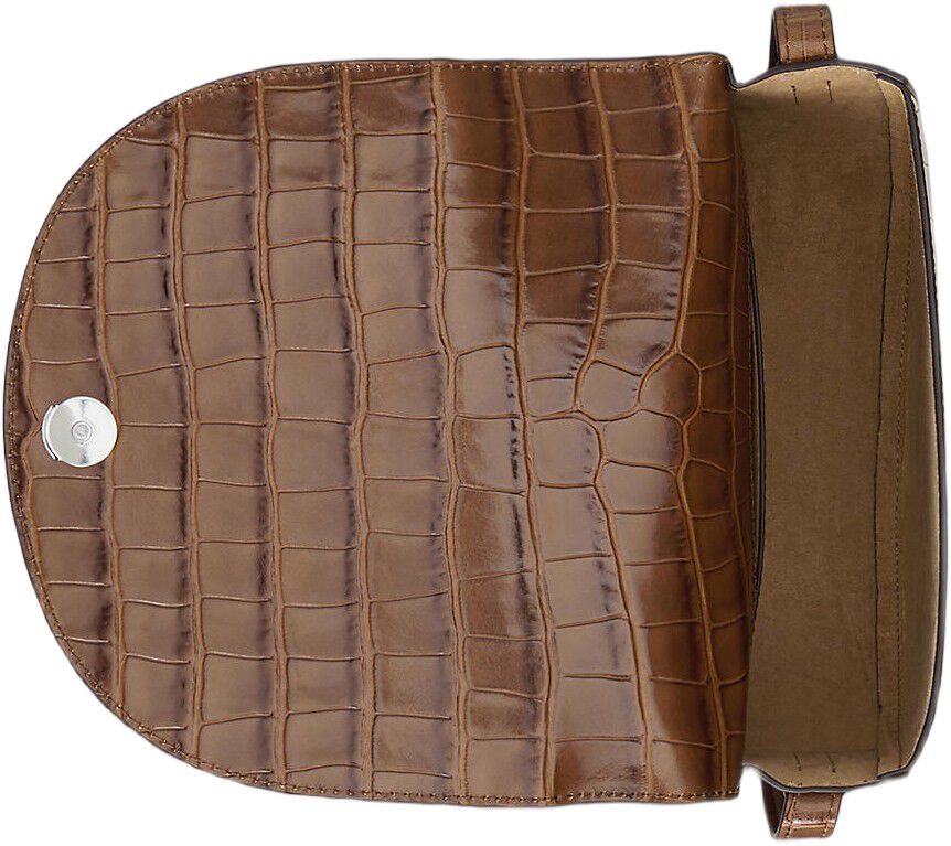 Croc-Embossed Medium Witley Crossbody