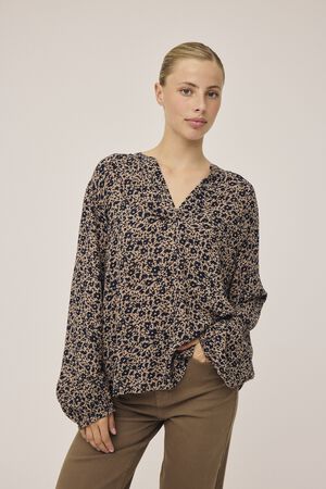 Gabi 4 Langærmede bluse - 100% Viskose