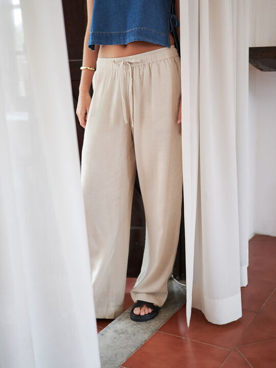Sonar Drapy Linen Pants