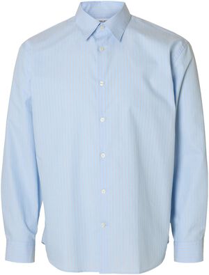 SLHRELAXBEN STRIPE LS SHIRT