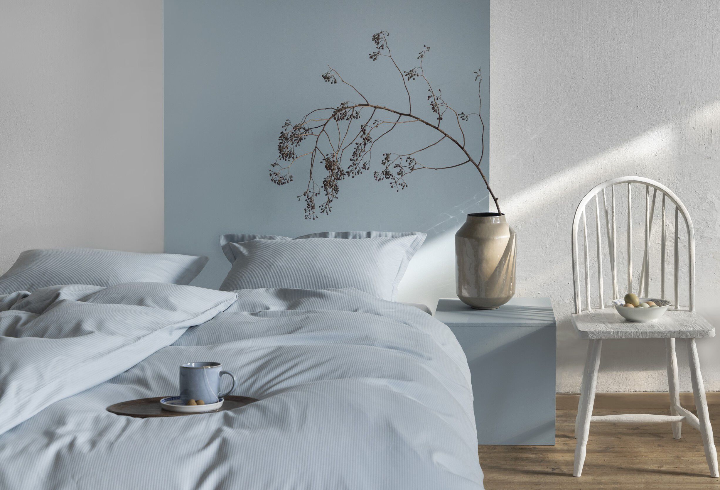 TF Turistripa Light blue Senget&oslash;j