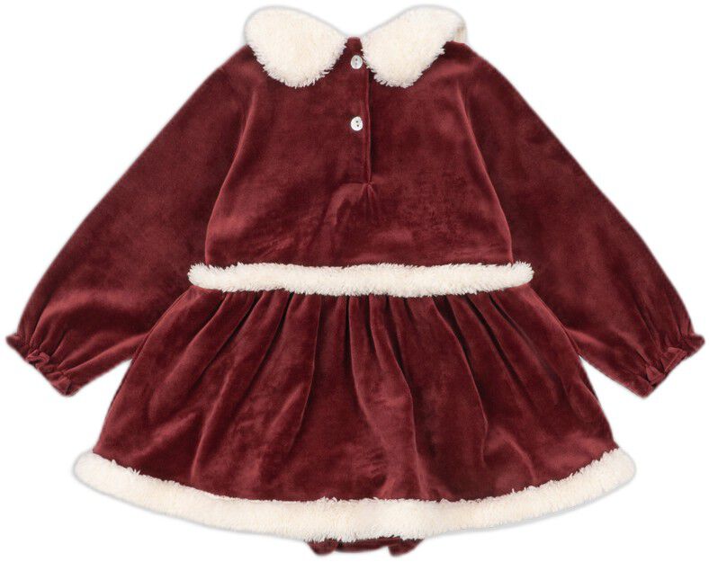 CHRISTMAS ROMPER DRESS GRS