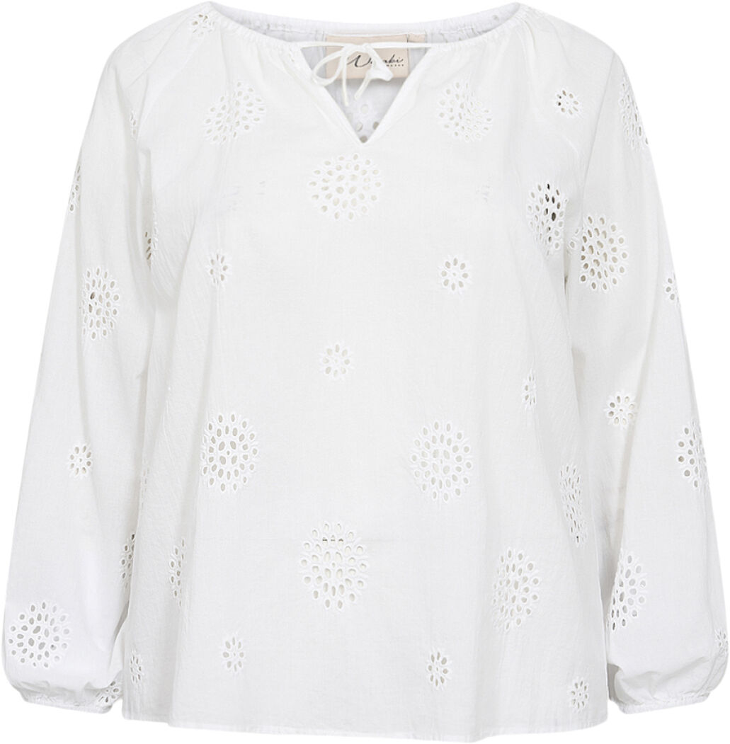 Curvy WA-GIT 1 Bluse Hvid