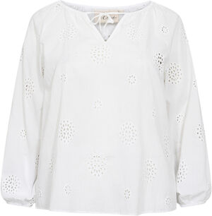 Curvy WA-GIT 1 Bluse Hvid