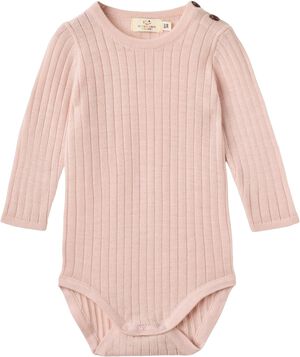 Merino Ls Rib Bodystocking