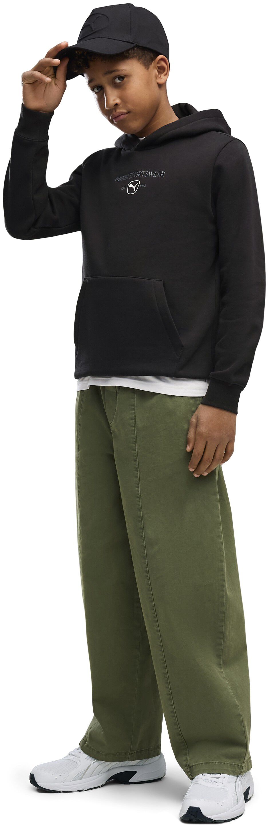 PUMA CLASS GRAPHIC HOODIE FL B