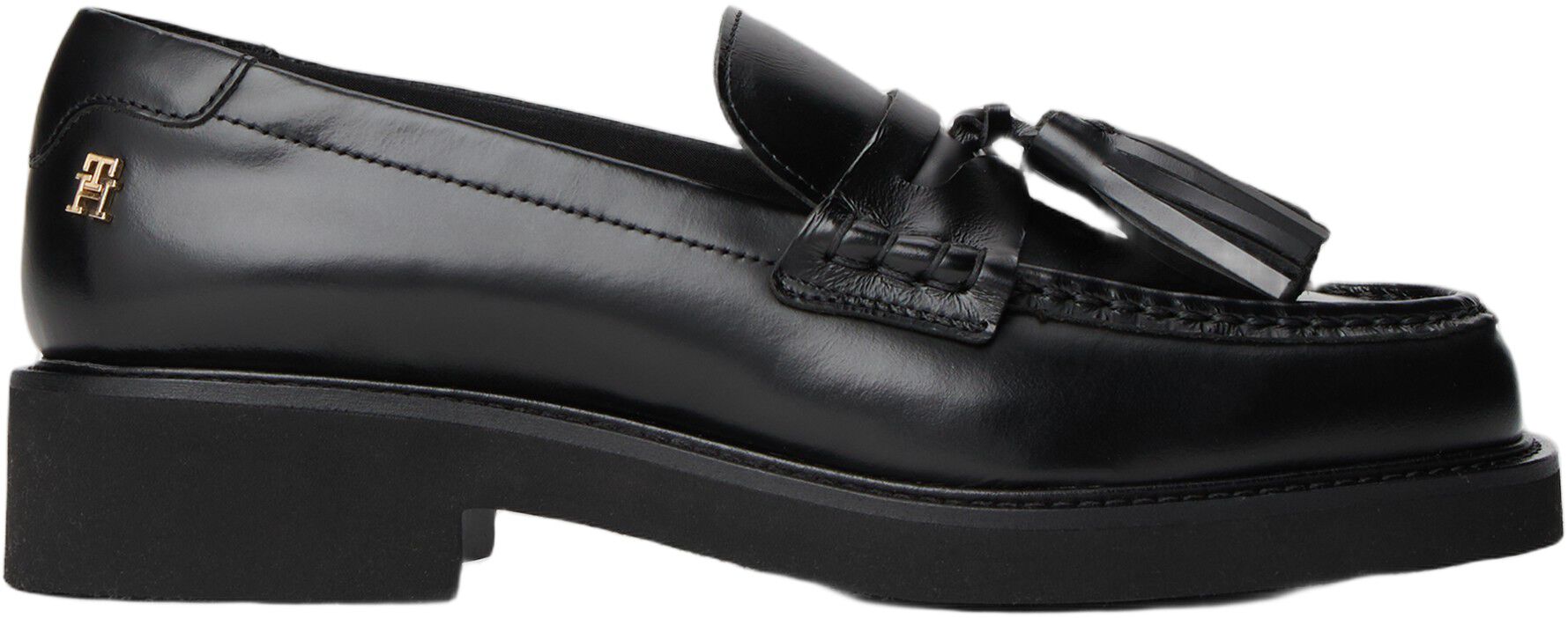 TASSEL SQUARISH TOE LTHR LOAFER