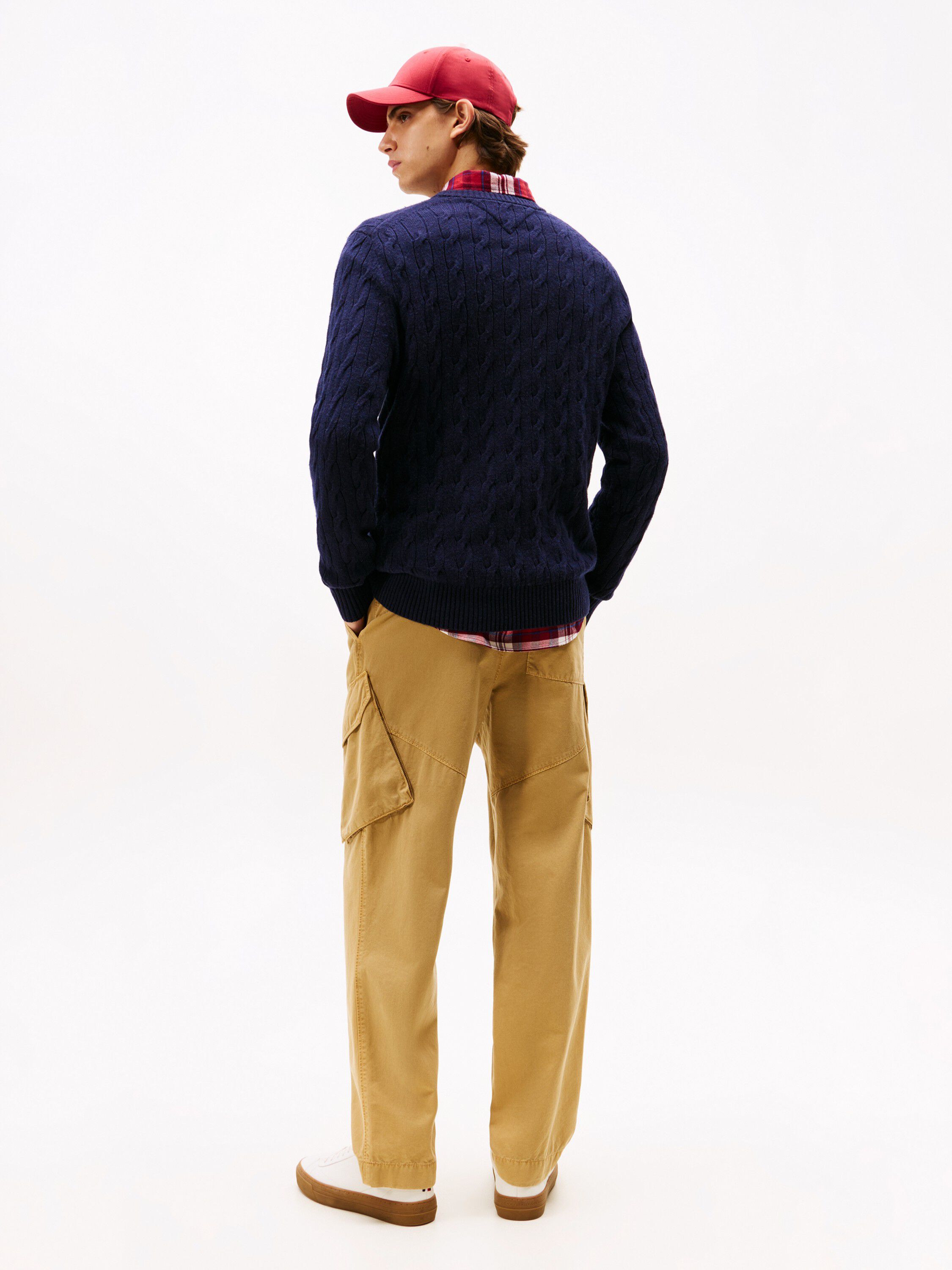 LAMBSWOOL BLEND CABLE CREW