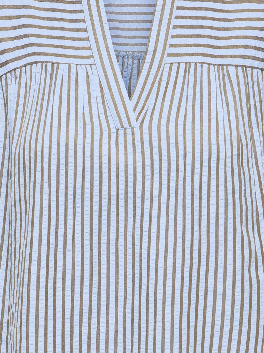 ONLBARI SL FRILL V-NECK TOP CS WVN