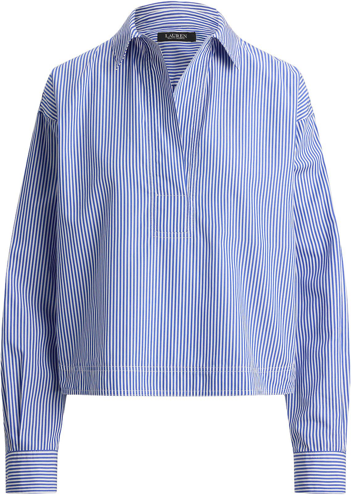 Striped Cropped Shirt