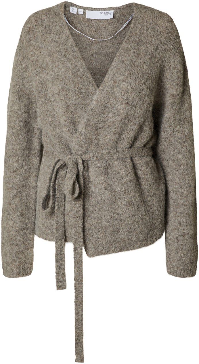 SLFGABELLA LS KNIT BELT CARDIGAN