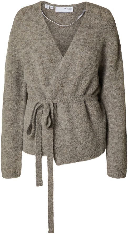SLFGABELLA LS KNIT BELT CARDIGAN
