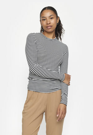 SRFenja Stripe O-neck Top