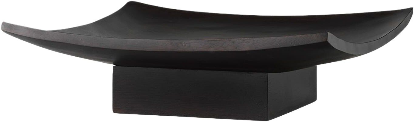 Relev&eacute; Platter, Wood, Dark Brown