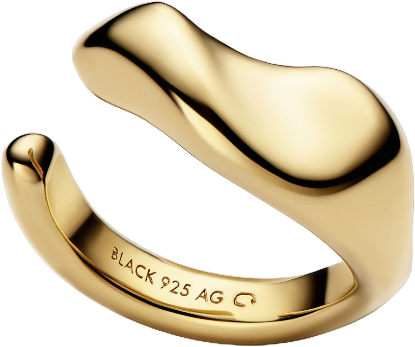 Saddle Ear Cuff Gold