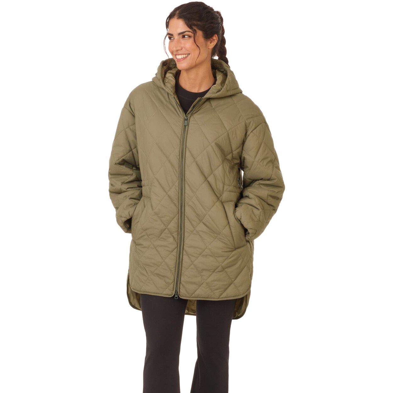 Asta Quilted Coat Jakke