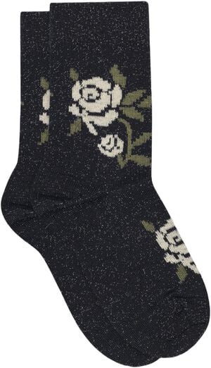 Rosa glitter socks