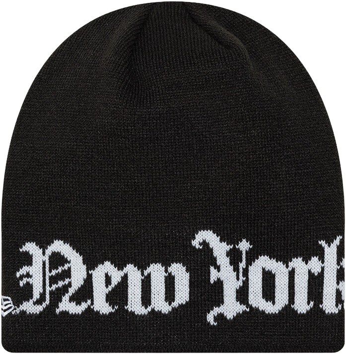WORDMARK KNIT SKULLY NEYYAN BLK